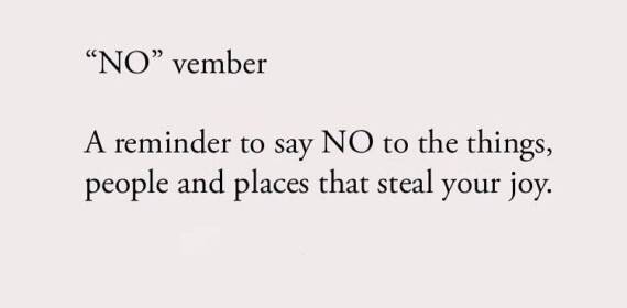 Say No No-vember: The Importance Of Setting Boundaries